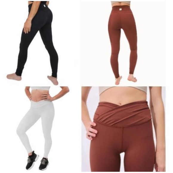 NWT Active Wear. Athletic wear. Leggings.Sustainable Recycled. 3 colors. S-XL. - Picture 6 of 9